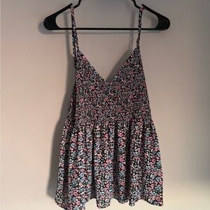 Jasmine Black Floral‎ Camisole